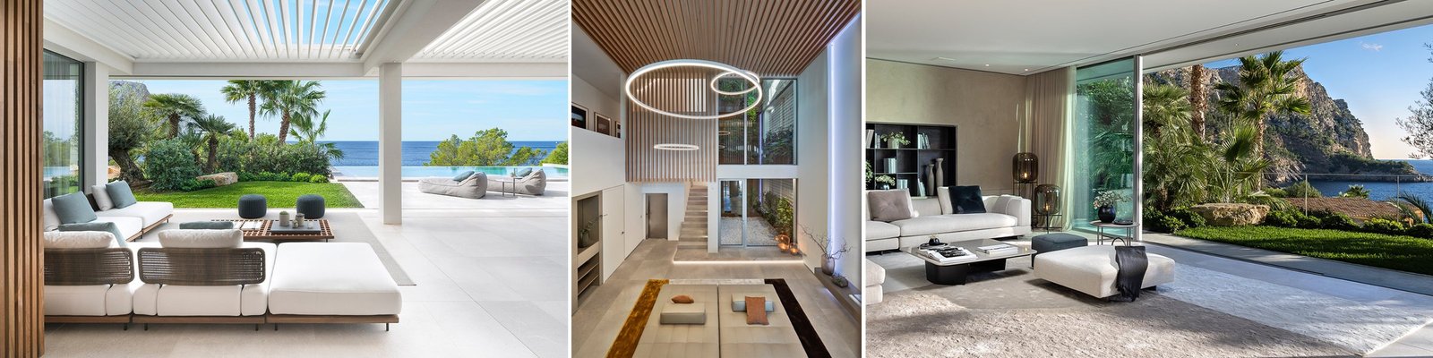 Garten- und Innenprojekt der Villa Seahouse, Mallorca